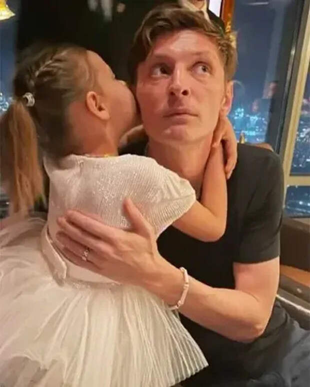 Павел Воля с дочерью
