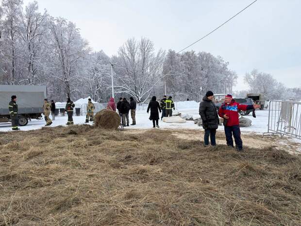 Купель на Ореховом озере в Рязани готова к Крещению