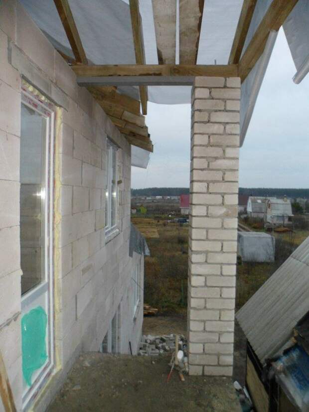 Своими руками: постройка коттеджа дом, котедж, строительство