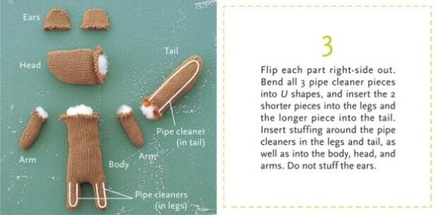 Если у вас завалялась одинокая перчатка, можете сделать из нее игрушку Если у вас завалялась одинокая перчатка, можете сделать из нее игрушку