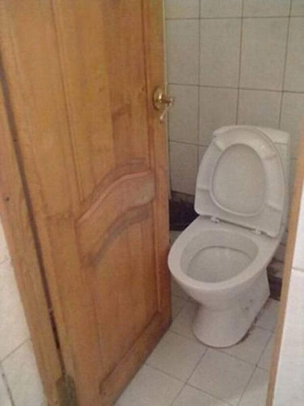 31. Да не закрывай ты дверь! Устрой шоу! ошибка, строитель, человек