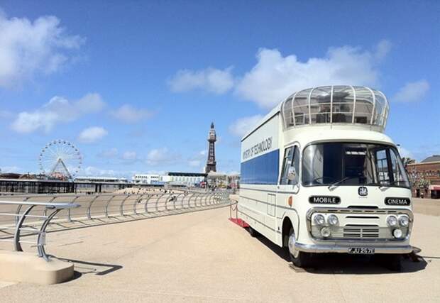 Bedford SB3 Mobile Cinema.