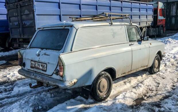 Москвич из Германии: экспортный фургон АЗЛК-434Э авто, азлк, москвич, олдтаймер, ретро авто