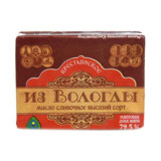 Сливочное масло "Из Вологды" Крестьянское  70,5%