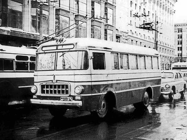 Необычные разработки Рижской автобусной фабрики концепт, прототип, раф, ссср