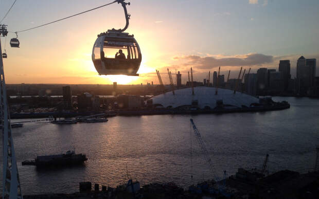 Пассажирская канатная дорога Emirates Air Line