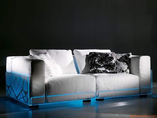 Креативный диванчик с LED подсветкой от Colico - Креатив, дизайн, идеи дизайнеров, новости в мире технологий - creafan.com