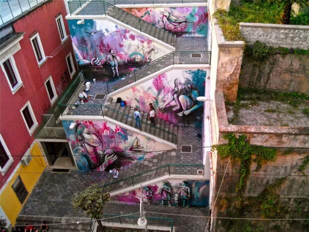 Искусство требует стен! живопись, искусство, стритарт