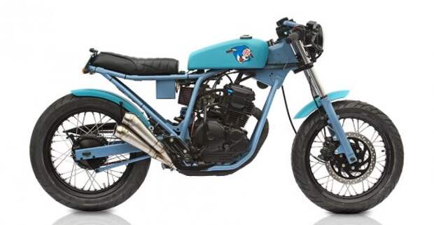 Перерождение 2008 Yamaha Scorpio от Deus Ex Machina