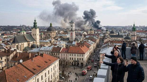 Во Львове сообщают о взрывах
