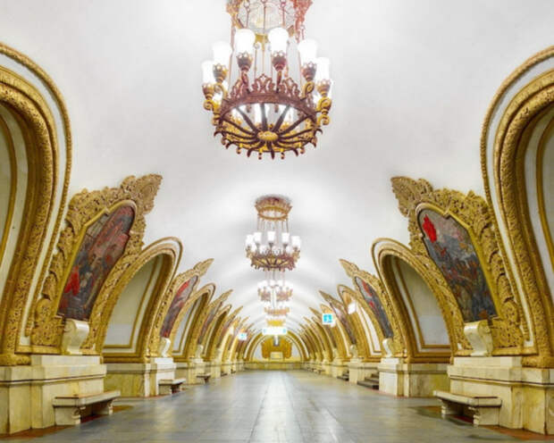 красота станций метро изнутри 