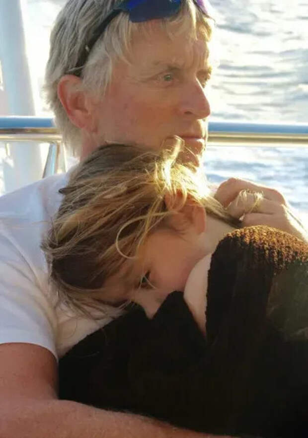 Майкл Дуглас с дочерью