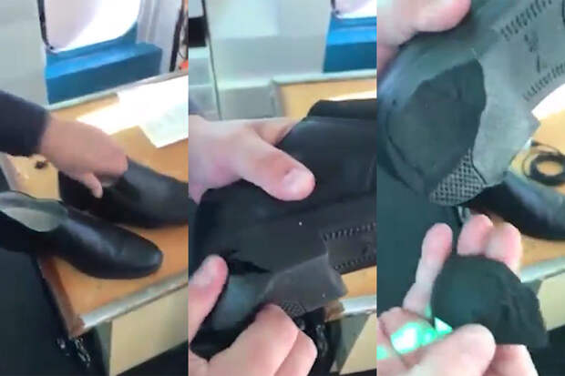 Российские полицейские могут намазать туфли на хлеб ❘ видео