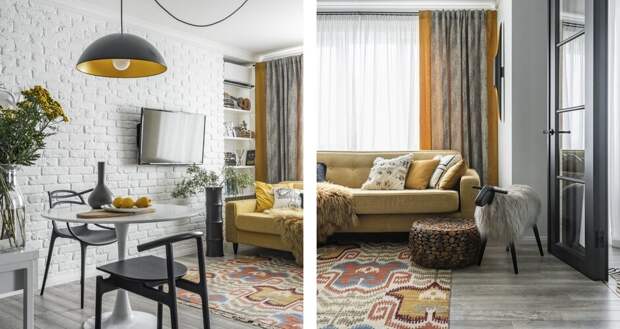 Законодатель моды: желтый диван в интерьере. 15 обалденных гостиных