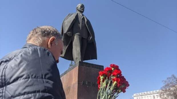 День рождения Владимира Ленина в Барнауле / Фото: amic.ru