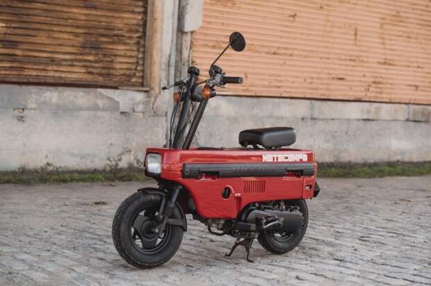 Honda City Turbo II со скутером Motocompo – Японский ответ вызовам большого города