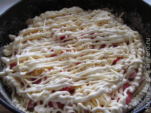 кабачковая пицца