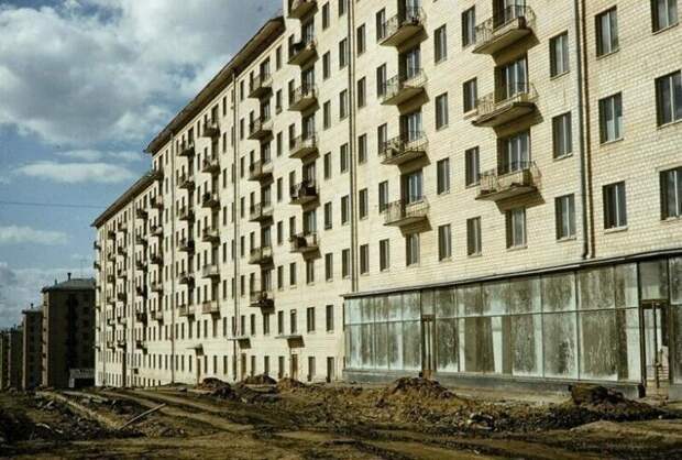Новостройки на Ленинском проспекте в Москве, 1959 год