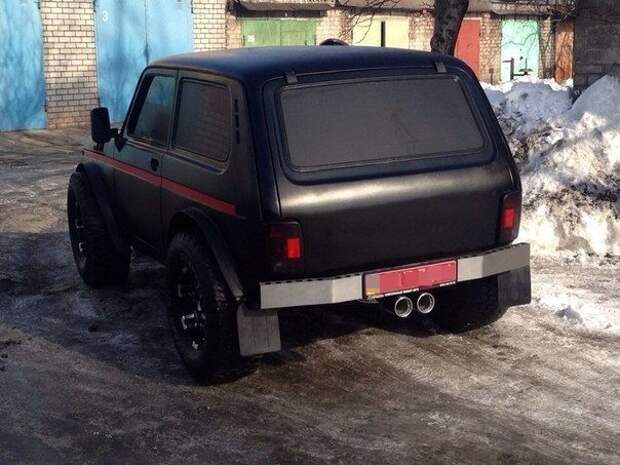 Тюнинг нивы авто, нива, тюнинг