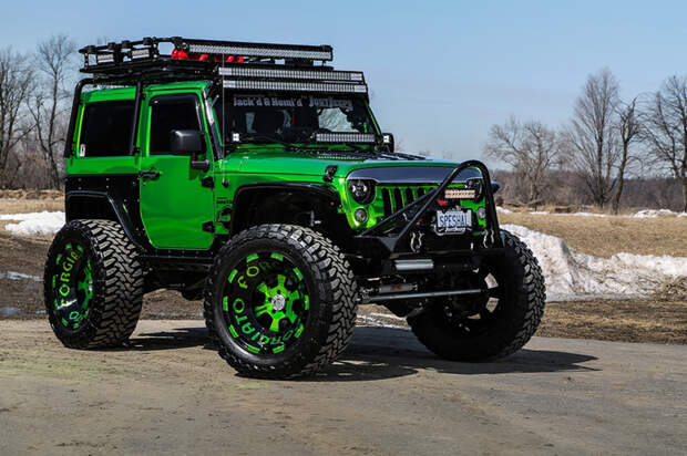 4. Jeep Wrangler от Forgiato 4. Jeep Wrangler от Forgiato Wrangler, jeep, авто, внедорожники, джип, тюнинг