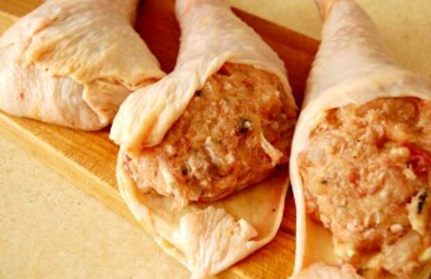 Домашний мясной рулет из разных видов мяса
