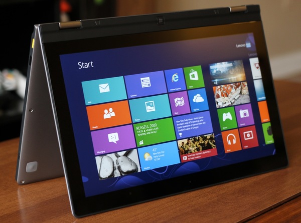 Lenovo IdeaPad Yoga в форме тента