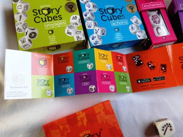 Кубики Историй (Story Cubes) или как стать писателем Кубики Историй (Story Cubes) или как стать писателем