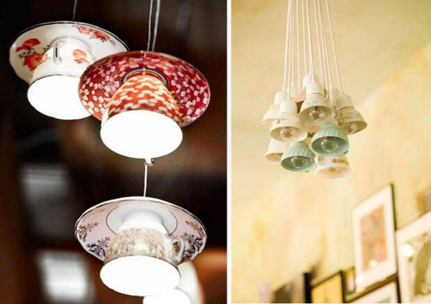 Teacup Lamps