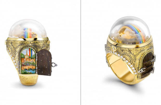 Невероятные миниатюры: кольца со «сказочным» дизайном
