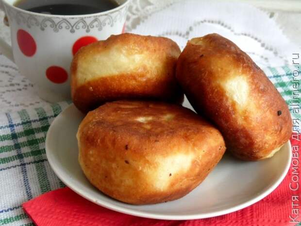 Пончики с яблоками Пончики с яблоками