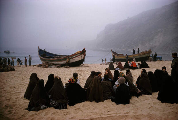 Awaiting Husbands at Sea, Portugal, 1965 by THOMAS NEBBIA.jpg