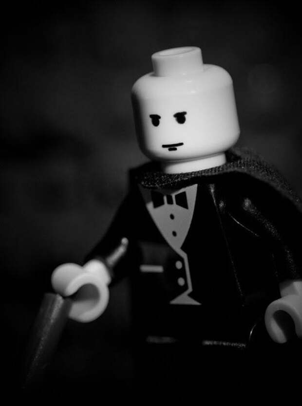 Репродукции из Lego - портрет черчилля