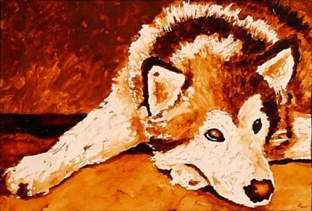 Кофейная картина