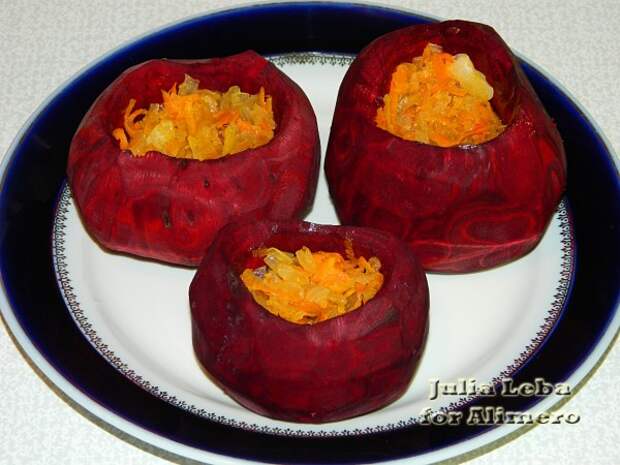 Свекольные горшочки