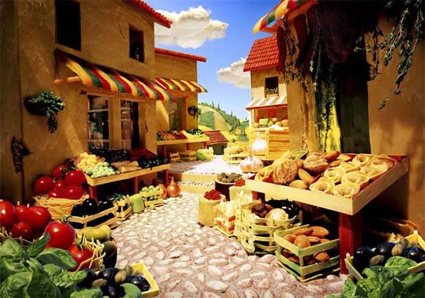 вкусные пейзажи Карла Варнера (10)