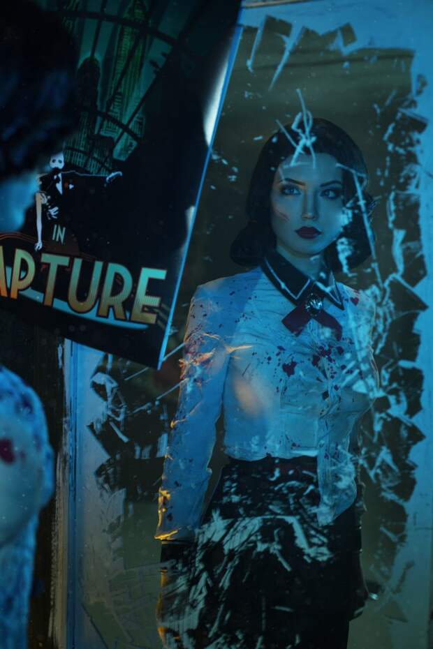 Косплей дня: Элизабет из BioShock Infinite в подводном городе Восторге. - Изображение 1 Косплей дня: Элизабет из BioShock Infinite в подводном городе Восторге. - Изображение 1