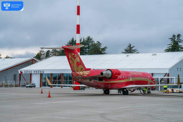 Новый терминал аэропорта "Сухум" сможет пропускать 400 пассажиров в час