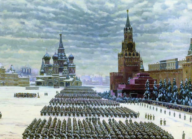 Парад на Красной площади 