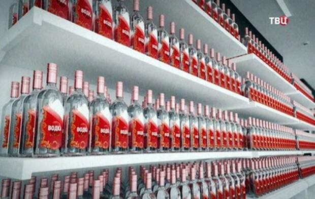 В Москве продажи водки упали почти на четверть
