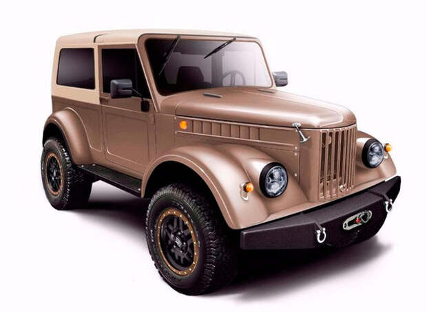 Внедорожник ГАЗ-69 получит мотор от Chrysler Внедорожник ГАЗ-69 получит мотор от Chrysler