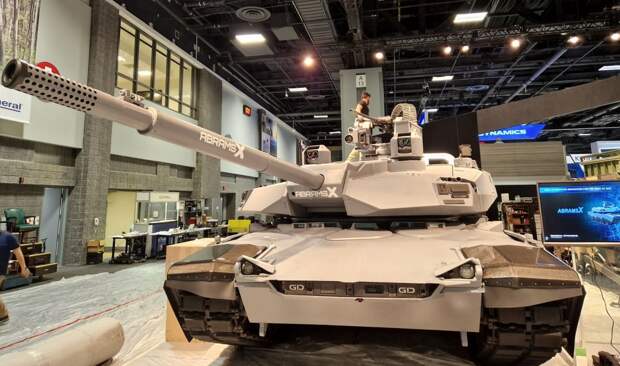 Новейшая модификация танка Абрамс-X. Фото для иллюстрации. Источник: "General Dynamics Land System".