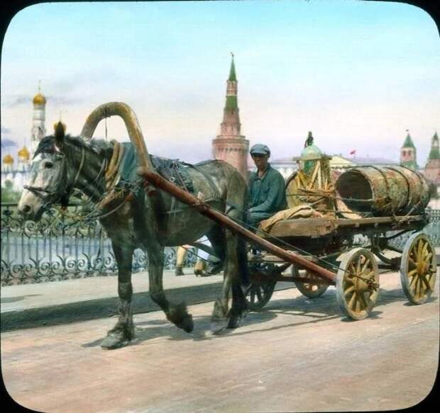 Редчайшие снимки Москвы 1931 года в цвете в цвете, история, москва, фото