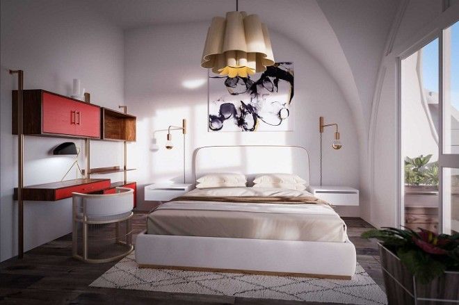 Спальня в Green Magic Homes 