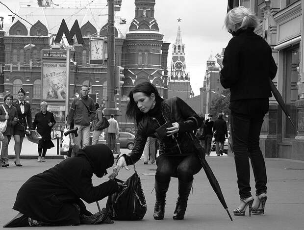 Милостыня — подавать или отказать? милостыня, общество, сострадание