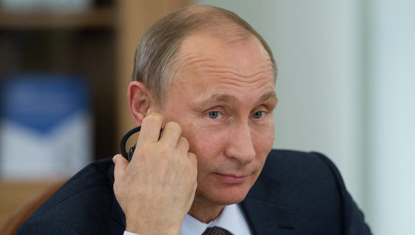 Президент России Владимир Путин. Архивное фото