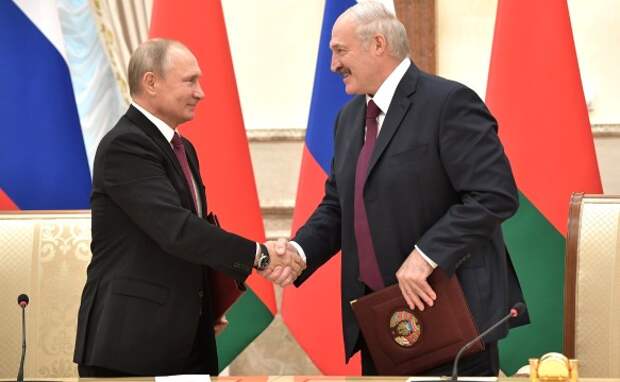 Владимир Путин и Александр Лукашенко. Фото: www.globallookpress.com