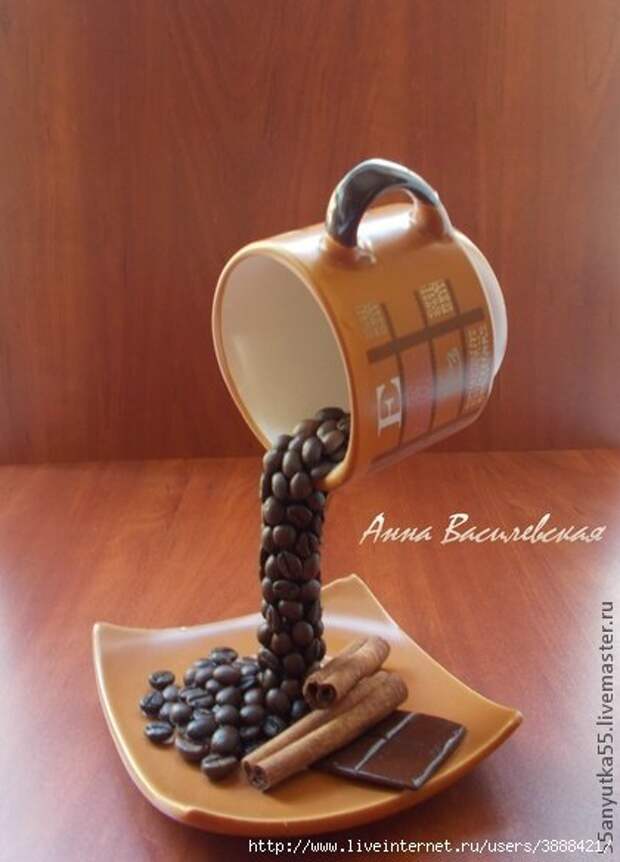 6256c2723368 Летающая  чашка кофе. Мастер классы