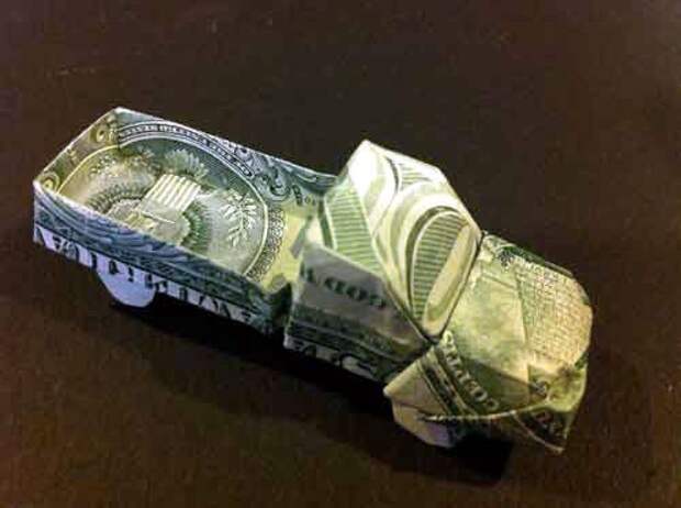 Ford Ranger Truck Money Origami