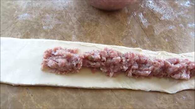 Ленивые пирожки с фаршем Еда, Вкусно, Приготовление, Рецепт, Видео рецепт, Пирожок, Длиннопост, Другая кухня, Тесто, Видео