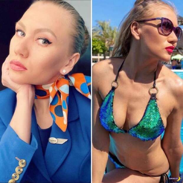 Раздеваем стюардесс! &#9992;&#65039; - 12